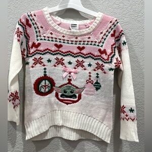 Star Wars Baby Yoda Toddler Holiday Sweater